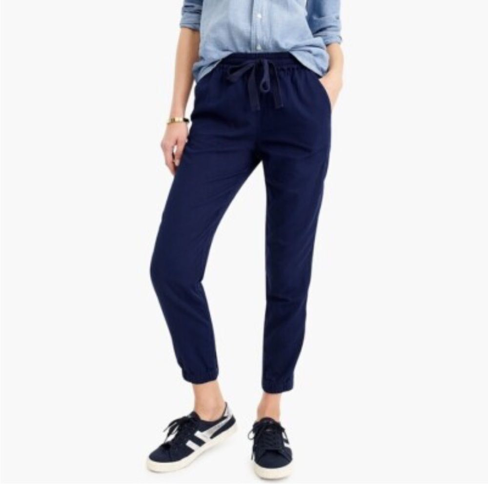 J. Crew Sur Seaside Elastic Waist Pants Size 4